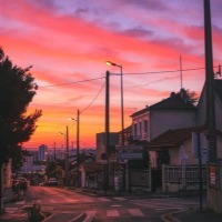 描绘一下你眼中的夕阳