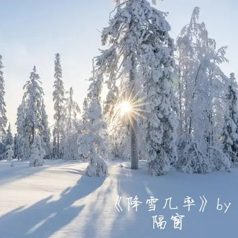 降雪几率