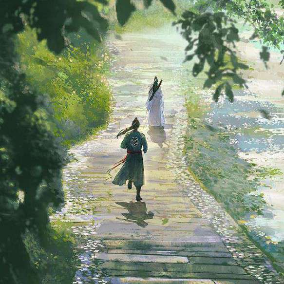 江舟添盛望，白马弄清堂。