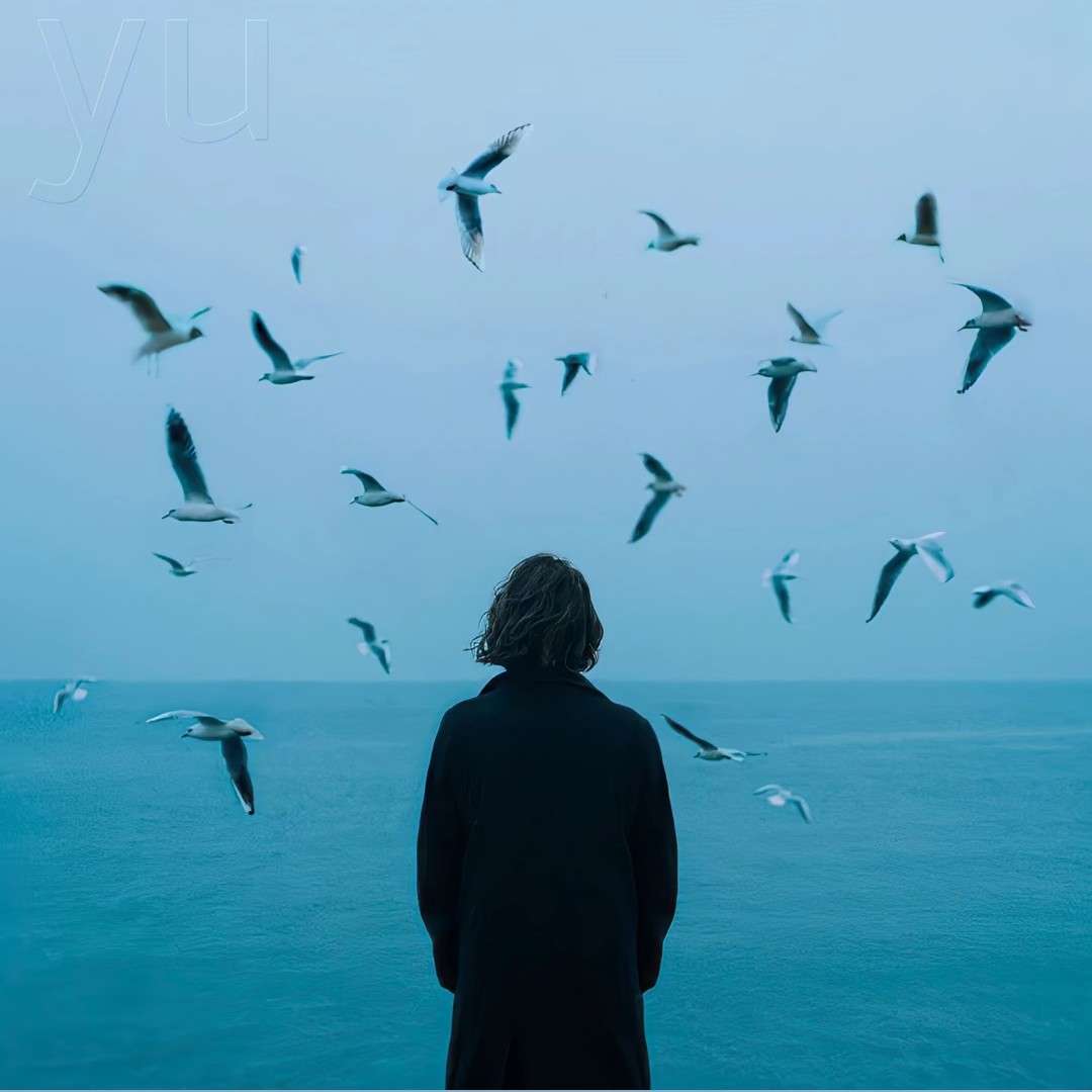 蓝桉遇见释槐鸟ઇଓ