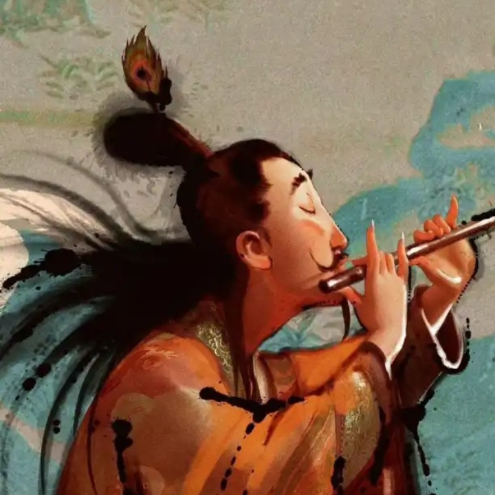 竹林深处的萤火