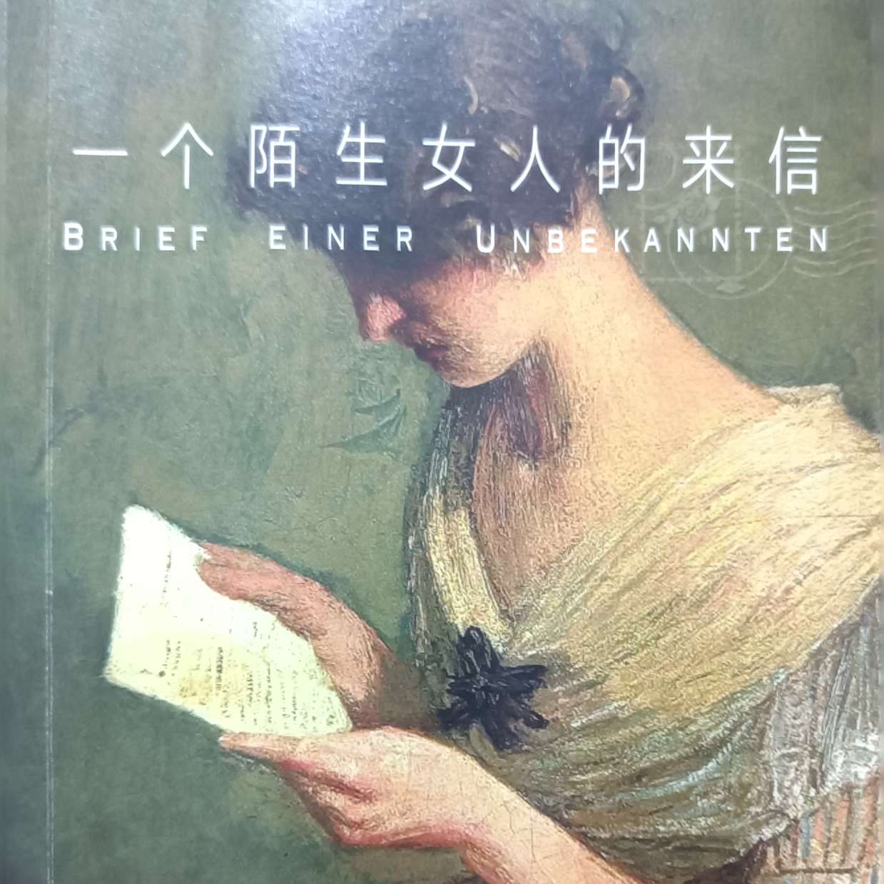 《一个陌生女人的来信》摘抄