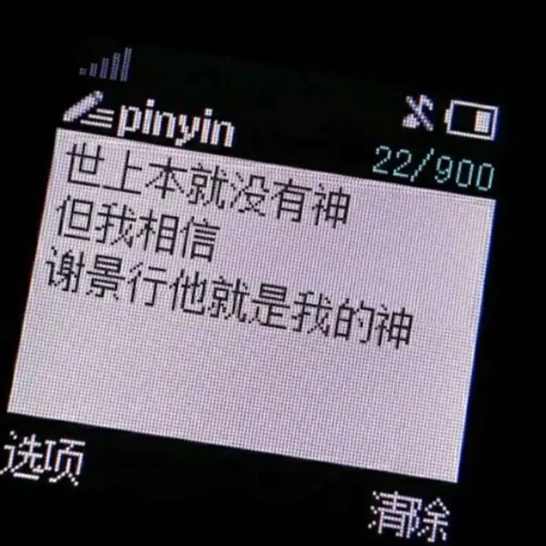 如果世界上有神明，那人必是谢景行