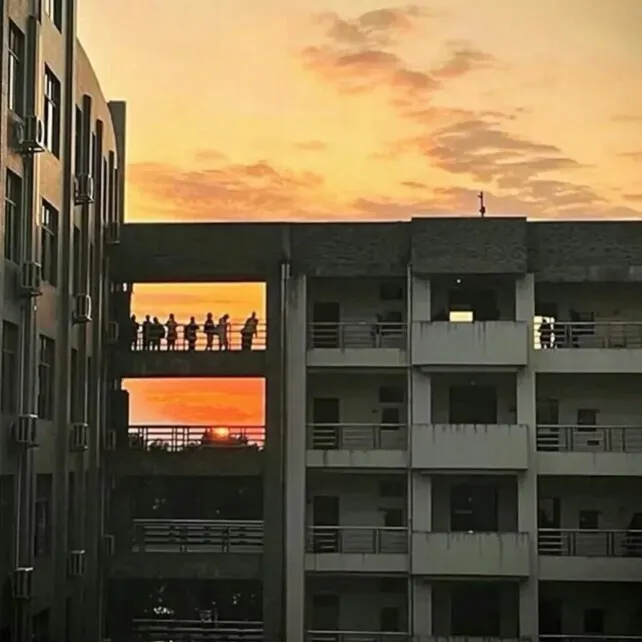 “朝思暮想的毕业，为什么突然就舍不得了呢.”