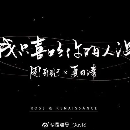 我只喜欢你的人设