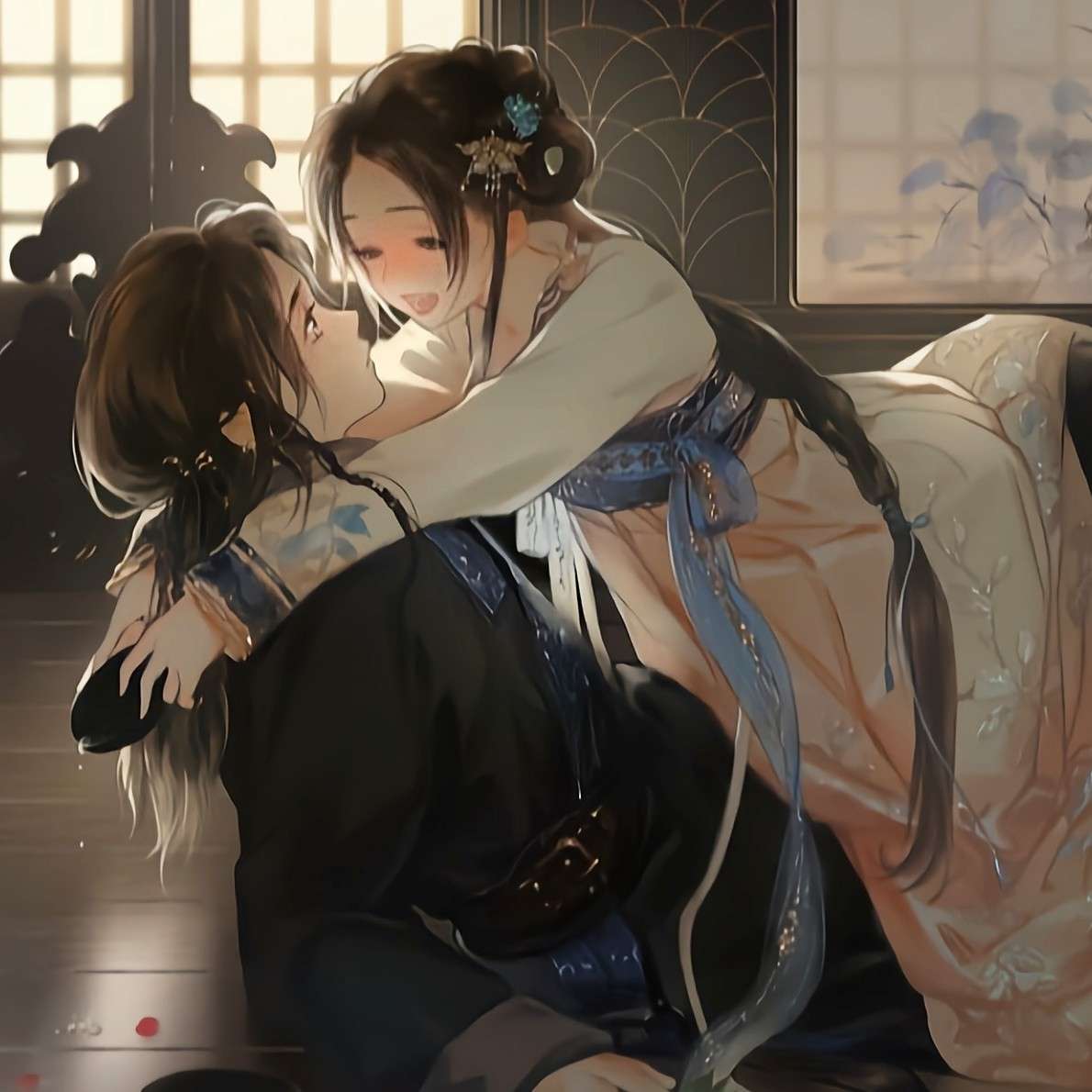 思君未见青山白，待君归至桃花开