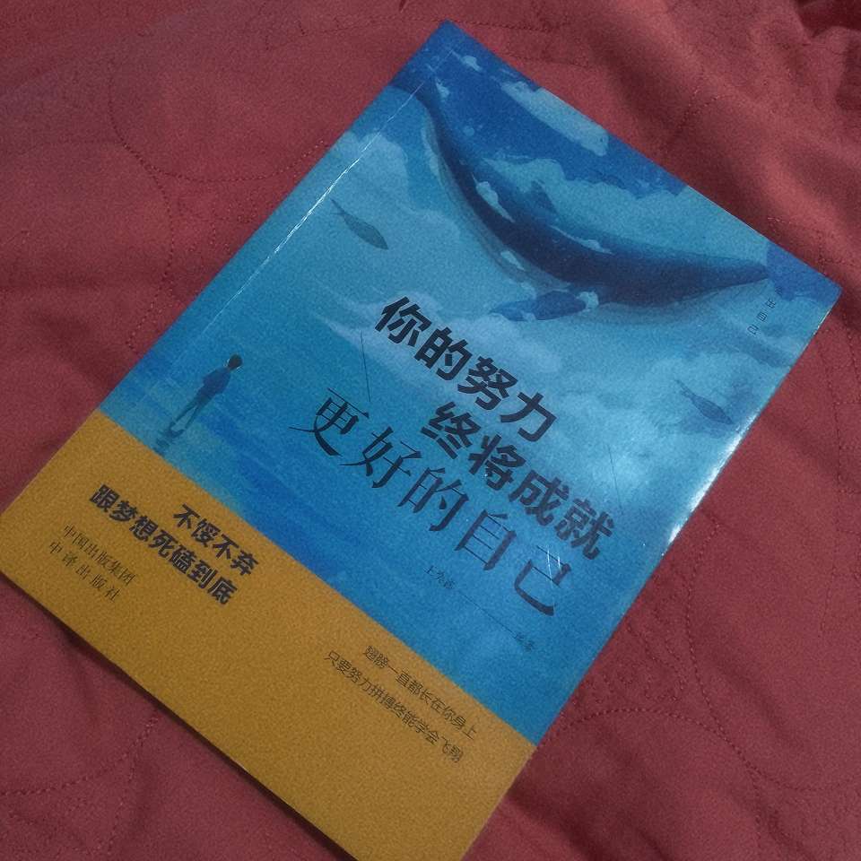 你的努力终将成就更好的自己