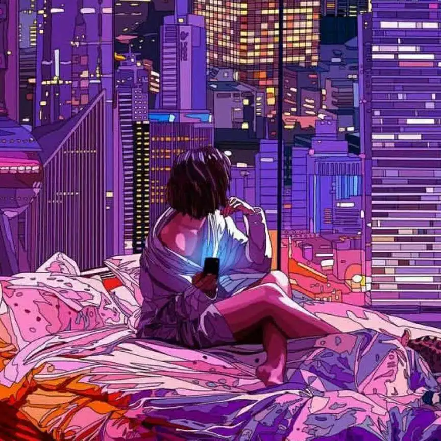 赛博朋克光怪陆离