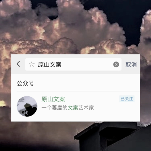 小众高级的文案专辑