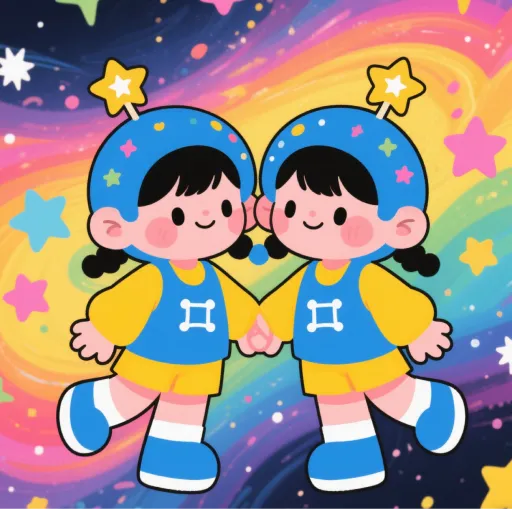 星座文案-双子座｜她的人生有 AB 面